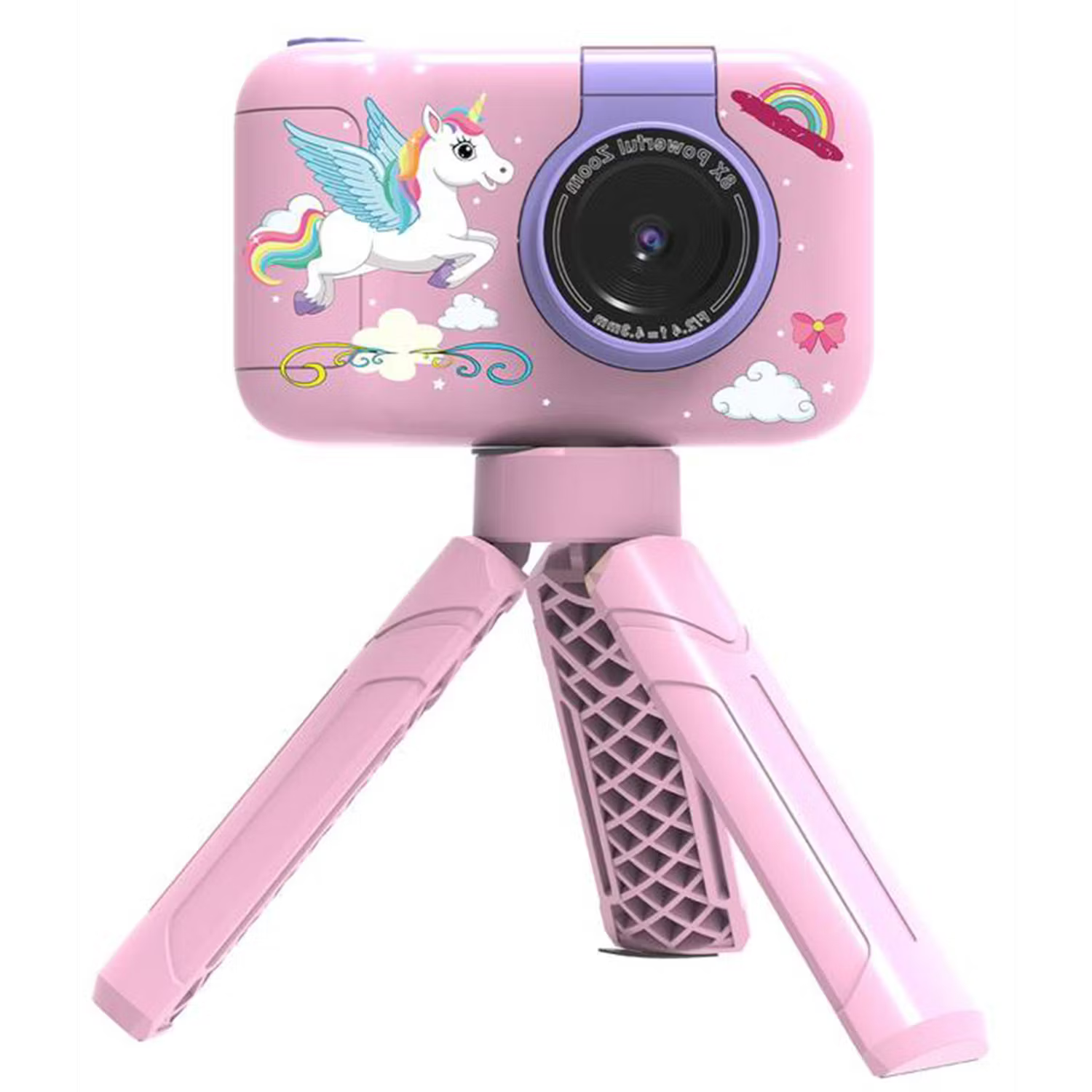 Porodo Kids Flip Digital Camera: 48MP, 1080P Video, Flip Lens, 4-Hour Battery