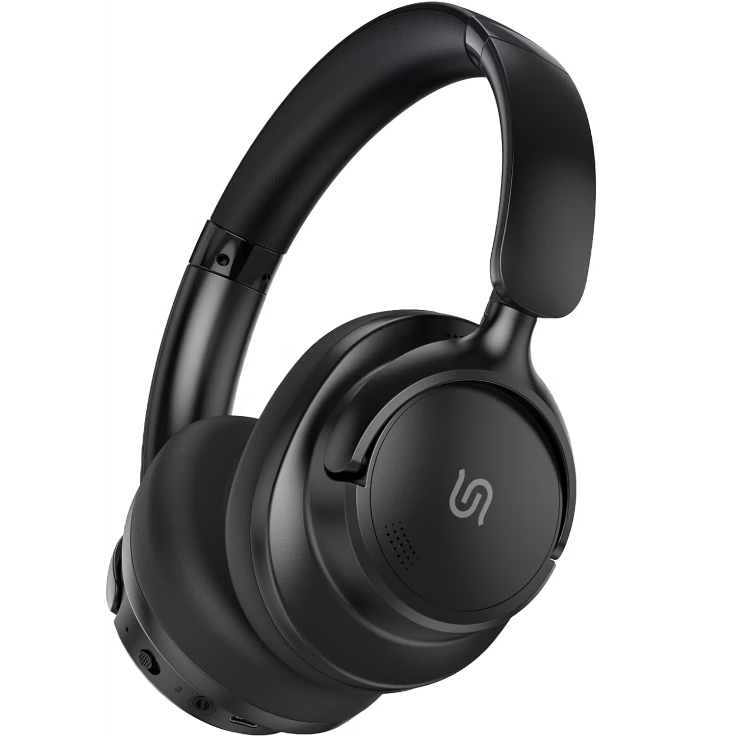 Porodo Soundtec Zen Hybrid Noise-Cancelling Headphones Bluetooth 5.3 Beige