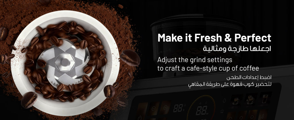 LePresso Semi-Automatic Espresso Machine: 2950W, Dual Boiler, Adjustable Grind, Silver