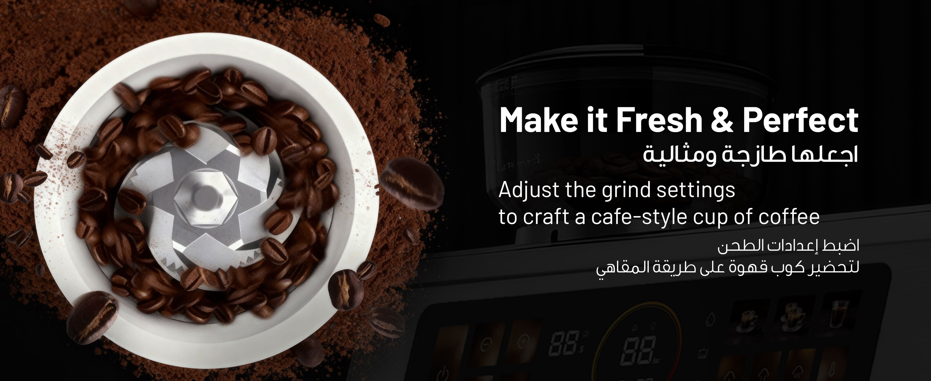 LePresso Semi-Automatic Espresso Machine: 2950W, Dual Boiler, Adjustable Grind, Silver