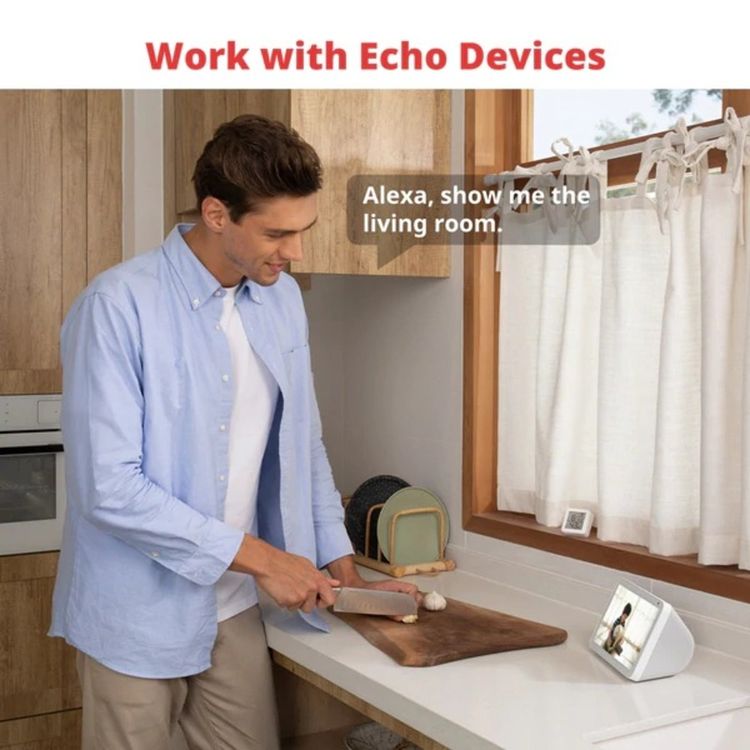 SwitchBot W1301200 Smart Home Security Indoor Camera: 1080p HD, Night Vision, Motion Detection