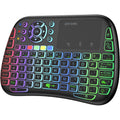 Porodo Wireless Gaming Keyboard Mouse Combo, 84 Keys, 10m Bluetooth Range, Black
