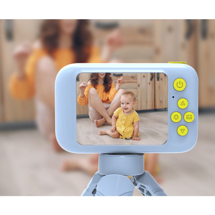 Porodo Kids Flip Digital Camera: 48MP, 1080P Video, Flip Lens, 4-Hour Battery