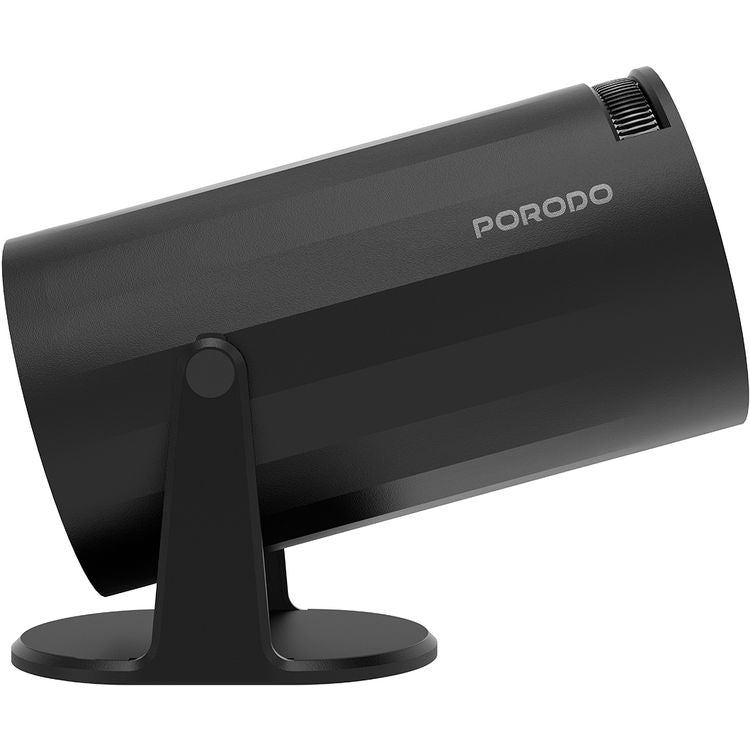 Porodo Wireless Multi-Angle Projector: Full HD, 4K Support, Android 11, Bluetooth 5.0