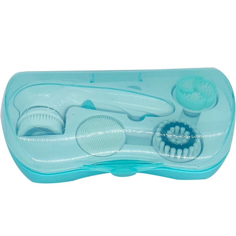 Porodo 4-in-1 Facial Cleansing Brush: 2 Speeds, 360° Rotation, IPX6 Water-Resistant