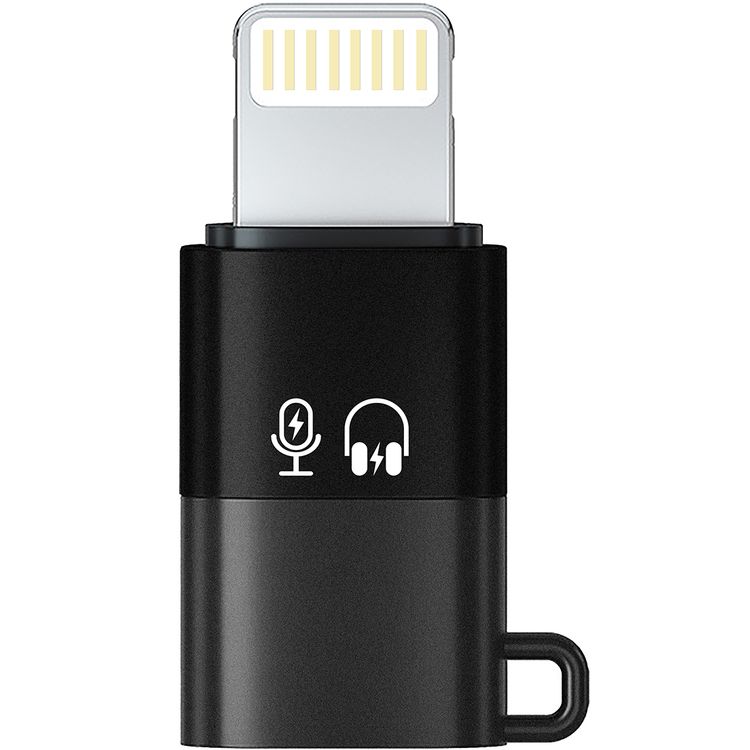 Porodo Audix Pro Dual Lavalier Microphone: Wireless, Auto-Pairing, Type-C & Lightning