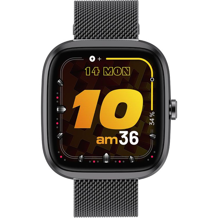 Porodo Skwer Smart Watch: 1.72" HD Display, 5-Day Battery, Health Tracking, Notifications