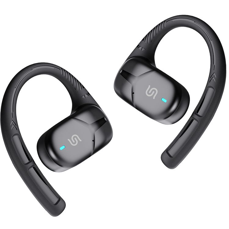 Porodo Octopus Open-Ear Wireless Earbuds: Touch Control, Long Playtime, Sweat Resistant