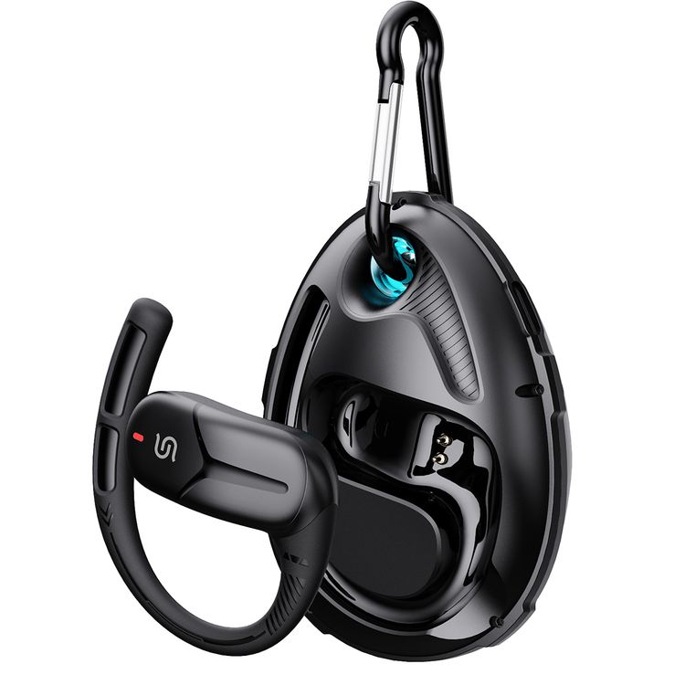 Porodo Octopus Open-Ear Wireless Earbuds: Touch Control, Long Playtime, Sweat Resistant