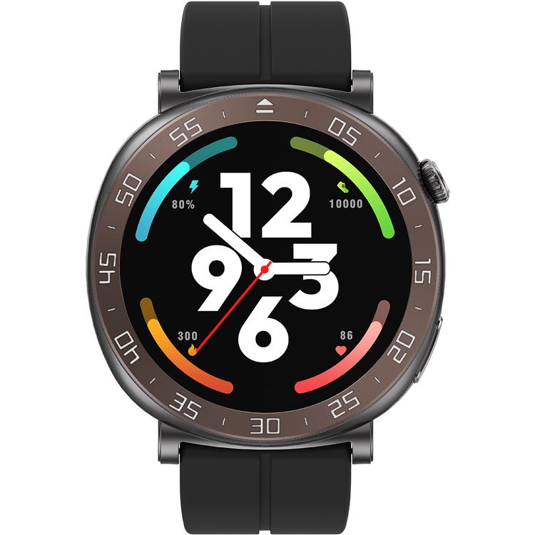Porodo Salud Smart Watch: 1.43" HD Display, GPS, Health Tracking, Long Battery Life