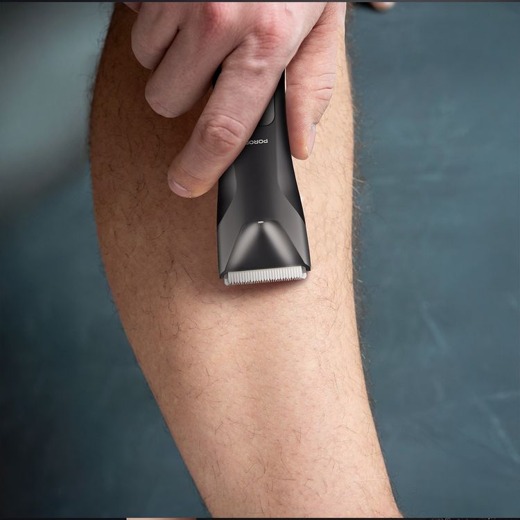 Porodo Lifestyle Full-Body Grooming Kit: Dual Speed, Wet/Dry, Ceramic Blades