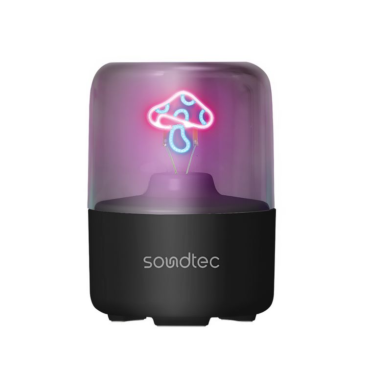 Porodo Marlo Portable Wireless Speaker with Ambient Light, Bluetooth 5.0