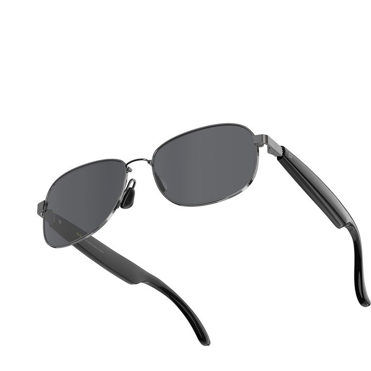 Porodo Silenza Polarized Smart Sunglasses: Touch Control, Voice Assistant, Open-Ear Audio