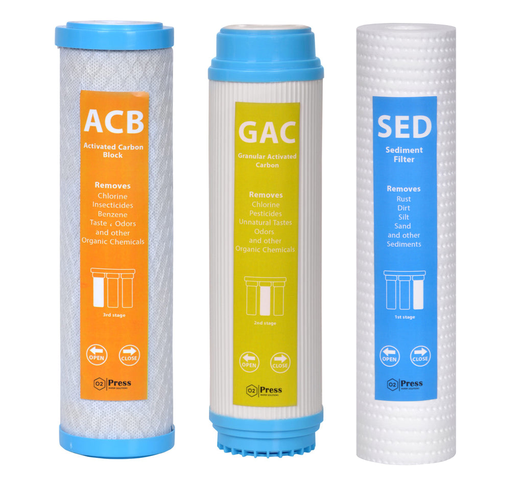 O2press 8-Stage Alkaline RO Water Purifier System with Membrane Protection